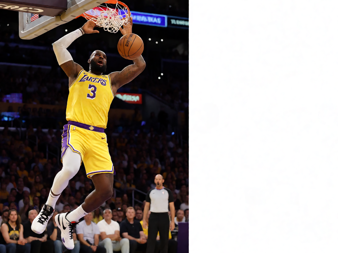 NBA季后赛激烈对抗场景